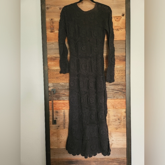 NWT Anthropologie Mahila crocheted dress Size M Retail $238 - Picture 5 of 7